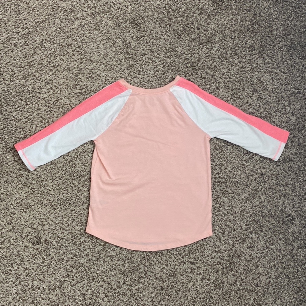 Girls Cat & Jack Springtime Glitter Raglan Tee Bundle - Picture 7 of 10
